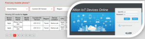 グローバル対応のIoTデバイスデータベース