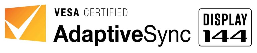 VESA Certified AdaptiveSync Displayロゴ
