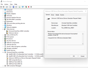 バグの例：デバイス検出の問題