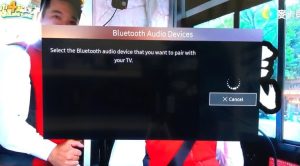 テレビの音声出力をBluetoothスピーカーに切り替えられない