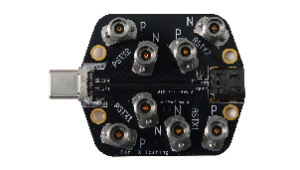 USB-C® Plug & Receptacle TX Test Fixture