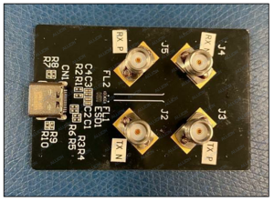 Pre-channelフィクスチャ/ISIボードおよびPost-channelフィクスチャ