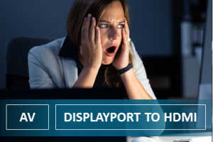 DisplayPortからHDMIへの変換で画面が乱れる原因とは？