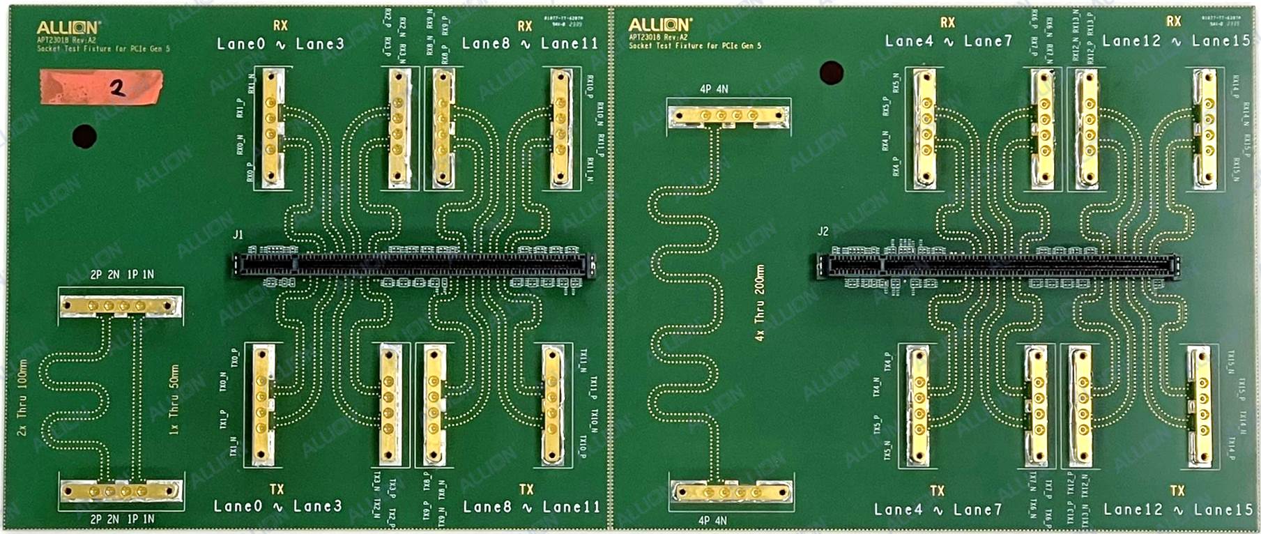 アリオンが開発したPCIe Gen 5 Socket CEMボードの製品イメージ
