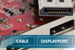 特別仕様のDisplayPortケーブル、グラフィック カードが損傷する可能性は？