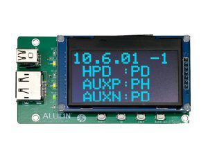 C to DP/mDP Cable テストフィクスチ