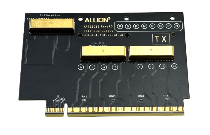 アリオン PCIe 6.0テストフィクスチ - CEM CLB6.0 Test Fixture (APT25017)