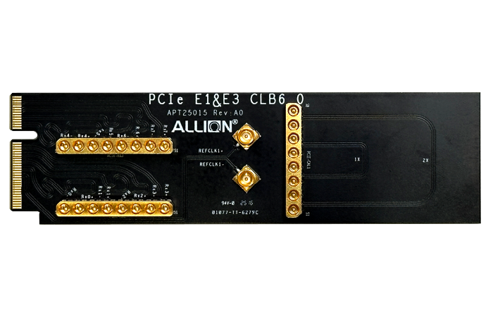 アリオン PCIe 6.0テストフィクスチ - E1/E3 CLB6.0 Test Fixture (APT25015)