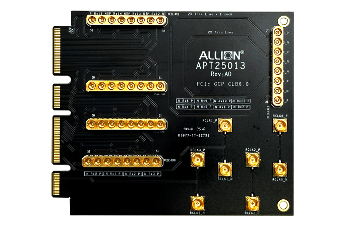 アリオン PCIe 6.0テストフィクスチ - CEM CLB6.0 Test Fixture (APT25013)