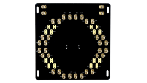 MCIO x8 SI Test Fixture Board, 85ohm, SMA 2.92mm conn