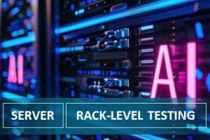 シングルユニットサーバーからフルラックまで、圧倒的なAIサーバー性能を支える「アリオンのラック・レベルテストソリューション」
